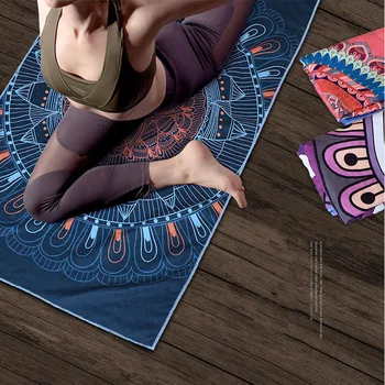 De mari Dimensiuni Non-Alunecare Mat Yoga Acoperă Prosop uscare Rapidă Mat Yoga Magazin Prosoape Pilates Pături de Fitness Exercițiu de Meditație Mat