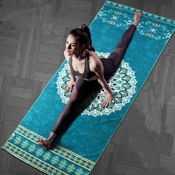 De mari Dimensiuni Non-Alunecare Mat Yoga Acoperă Prosop uscare Rapidă Mat Yoga Magazin Prosoape Pilates Pături de Fitness Exercițiu de Meditație Mat