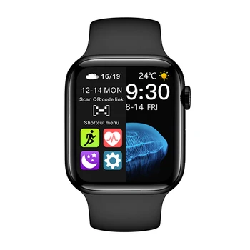 Noi HW22 Smartwatch Bărbați Femei 1.75 Inch HD Ecran de apelare Bluetooth DIY Watchfaces Smart Watch Sport Fitness Ceas Pentru Android IOS