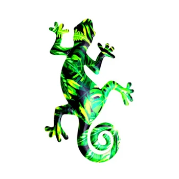 Metal Gecko Perete Decor De Inspiratie Sculptura Acasă Decorare Grădină În Aer Liber Miniaturi Statui Zână Ornamente De Gradina