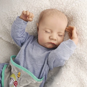 ADFO 18 Inci Levi Renăscut Baby Doll Realist Moale Plin de Vinil Organism Viu LoL Bebe Nou-nascut Cadou de Păpuși Pentru Copii Fete