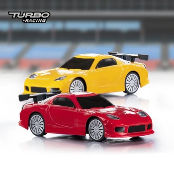 Turbo Racing 1:76 C71 Sport Masina RC Limited Edition & Classic Edition cu 3 Culori Mini Complet Proporțională RTR Kit Jucarii