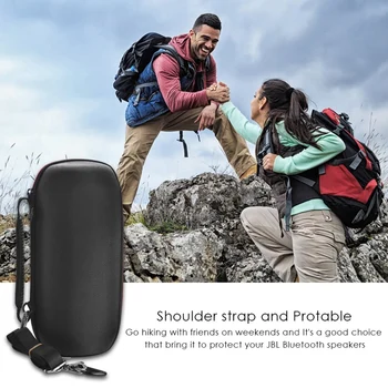 EVA Sac Greu Protecție de Călătorie la Șocuri Husă de Caz pentru JBL Charge3 Taxa de 3 Wireless Bluetooth Speaker