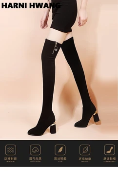 2021Summer Sexy Over-the-genunchi Cizme Pantofi pentru Femei Over-the-genunchi Moda Doamnelor Cizme de Toamna Si Iarna Printesa Cizme Dimensiune 34-40