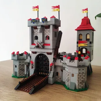 Cavaleri medievali Castelul Serie de Bloc Regate Militare Set Copii DIY Model Educațional Cărămizi Jucarii Pentru Copii Cadouri