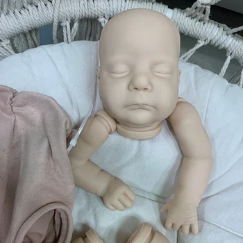 17inch Renăscut Papusa kit Nevaeh Nou-născutului Baby Doll Kit Soft Touch Nevopsite Papusa Piese Accesorii DIY Jucărie Bonecas Renăscut
