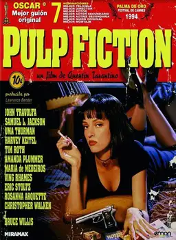 24style Clasic Filmul Pulp Fiction Film de Artă de Mătase Imprimare Poster pentru Casa Ta, Decor de Perete 24x36inch