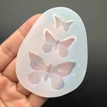 1buc Fluture UV Rășină Bijuterii Lichid de Silicon Mucegai Animal Rășină Farmece Matrite Pentru DIY Amesteca Decora Face Matrite