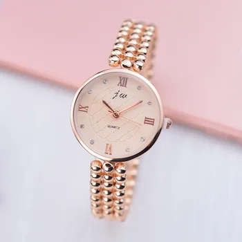 Moda Jw Femei Brand De Lux Pearl Brățară De Aur Cuarț Ceas De Diamant Ceas Doamnelor Cadou Student Ceasuri Relojes Mujer