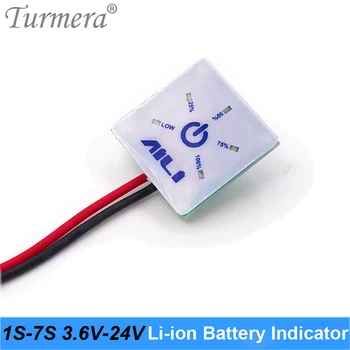 Indicator de baterie 1S 4.2 V 2S 8.4 V 3S 12.6 V 4S 16.8 V 5S 21V 6S 25.2 V 24V Baterie de Litiu de Capacitate Modulul de Afișare pentru Șurubelniță