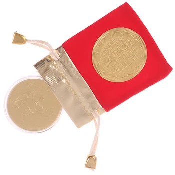 Norocul Cadou Lucky Decor Mouse Rat Monedă Comemorativă Cadou De Anul Nou An De Sobolan De Colectare Monede Placate Cu Aur