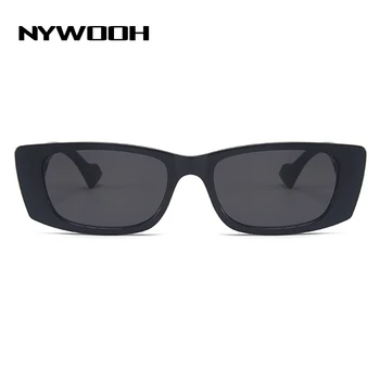 NYWOOH Mic Dreptunghi ochelari de Soare Vintage pentru Femei Bomboane de Culoare Ochelari de Pătrat Ochelari de Soare Retro Gradient de Lentile UV400