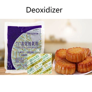 300 de Saci Mici Deoxidant 30CC de Absorbție de Oxigen pentru Mooncake pe Termen Lung Alimente Grad de Depozitare Protector de CO2 Amortizoare