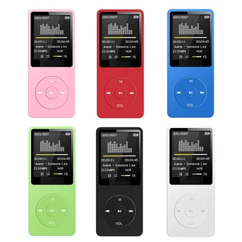 MP3 Player 1.8 inch LCD Ecran FM MP3 WAV, Radio, Video, Hifi Player Games Film E-Carti Muzica Jucători Suport SD Card NOU
