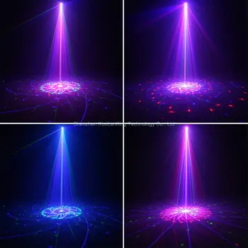 ESHINY Laser RGB Lumina de Peisaj în Mișcare 60 De Modele de Proiector de Exterior IP65 Parc Petrecere Perete Casa din Copac Lampa de Gradina B208N8