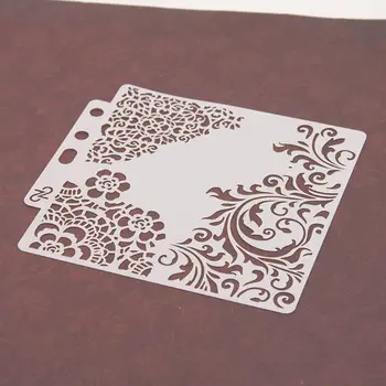 Flori Șabloane Șablon Pictura Scrapbooking Ștanțată Stamping Album Card DIY
