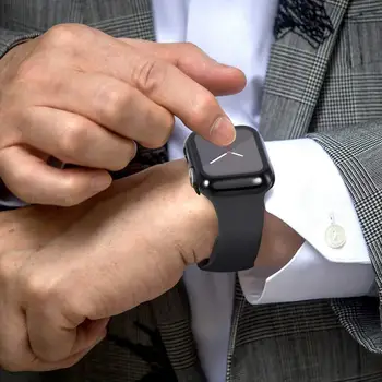 Sticla+capac Pentru Apple Watch caz 44mm 40mm iWatch seria 5 4 3 6 SE 42mm 38mm Ecran Protector+bara de protecție Accesorii pentru applewatch