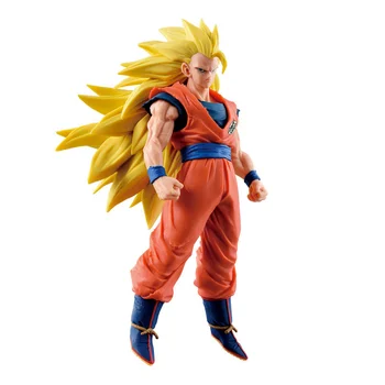 BANDAI Dragon Ball Z FIGURA LUME COLOSSEUM Super Saiyan Goku Acțiune PVC Modelul de Colectare de Jucării Figura Anime Jucării Pentru Copii