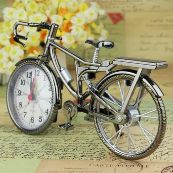 Home Decor Bicicleta Retro Ceas Deșteptător Cifră Arabă Biciclete Ceas Deșteptător