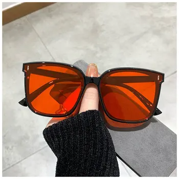 2021 Clasic de Epocă Pătrat ochelari de Soare Femei Supradimensionat ochelari de Soare Femei Barbati Negru Retro de Lux Ochelari de Soare Ochelari de cal Oculos UV400