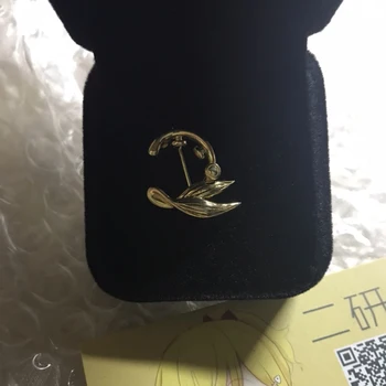 Anime Violet Evergarden Brosa Aliaj insigna Cosplay Insigne de Aur Brosa Prop Accesorii Costum de Fani Cadouri