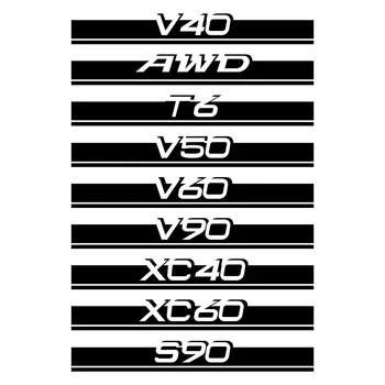 Capota mașinii Autocolante pentru Volvo XC90 V40 S60 T6 AWD V50 V60 V90 XC40 XC60 S90 C30 C70 S80 V70 XC70 Auto Capota Motor Accesorii