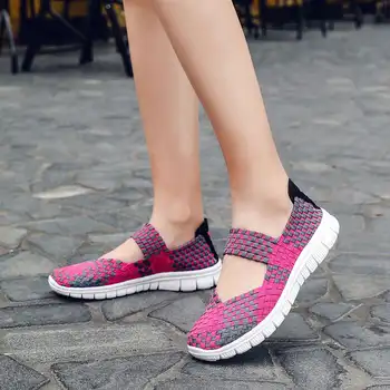 Pantofi Femei pentru Femei Pantofi Fără Tocuri Femei pantofi Casual, Pantofi de Lux Adidasi Femei Mocasini de Mers pe jos de Sport Confortabil