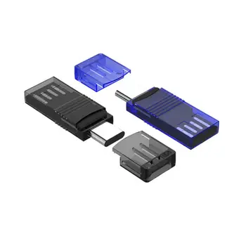 2-În-1 Cititor de Carduri Usb 2.0 Tip C/C USB/Tf Card de Memorie Cititor OTG Card Reader Adaptor OTG Card Reader Adaptor Pentru Laptop IPad