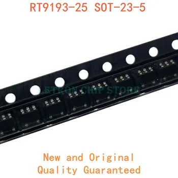 20BUC RT9193-25 SOT-23-5 RT9193-25GB RT9193-25PB SOT23-5 SMD Tranzistor noi și originale IC Chipset