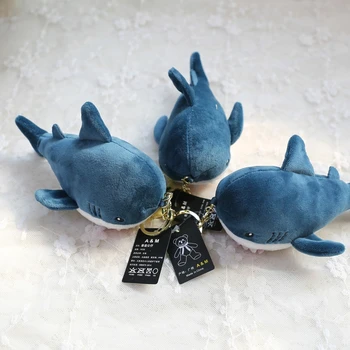 En-gros 10buc 13cm creative rechin de pluș masina mica geanta breloc papusa rucsac pandantiv de înaltă calitate, umplute jucărie pentru copii cadouri