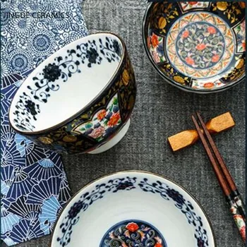 Ceramica Farfurie Serviciu Farfurie Tort De Vest Friptură De Bucătărie Placă Placă Gustare Salata Vas Inalt Stil Japonez Tacamuri