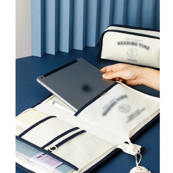 2021 Noua Tableta Caz Laptop Sac de Depozitare Geanta Multifunctionala Depozitare Sac de Panza Jurnal Husă Ipad Caz Pungă de Ambreiaj 9.7 11Inch