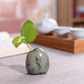 Multi o Formă Ceramică Zen Mini Ornamente de Piatră DIY Acasă Hidroponice Plante Verzi Vaza Mica Camera de zi de Decorare