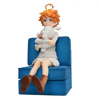 Promis Neverland Figura Emma Figura Anime Chibi Figura Norman Ray PVC Acțiune Jucarii Model Ray Lectură Figura Anime