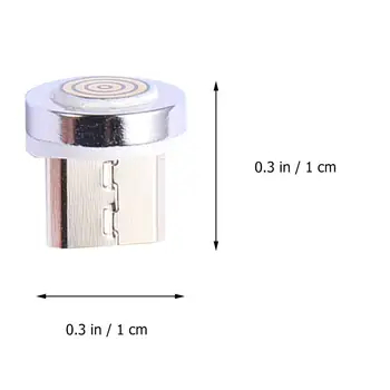 3A Micro USB Magnetic Cablu Priza 7 Pini Adaptor de Încărcare Rapidă Magnet Incarcator Cablu de Date Conector de Încărcare Cap Linie