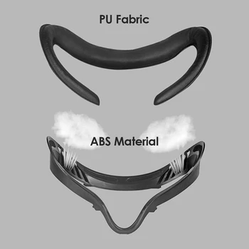 5 în 1 Set VR Faciale Interfață Suport & PU Piele Spuma de Fata Acoperi Pad Înlocuire Confort Accesorii pentru Oculus Quest 2