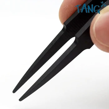 10buc Negru ESD Pensete Set Anti Static Plastic Electronice Pensete Forceps NOI Instrumente de Reparare