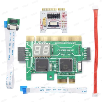 TL611 Pro Diagnosticare Card PCI PCI-E Mini PCI-E LPC Placa de baza Tester Debug Carduri Kit pentru Laptop Desktop