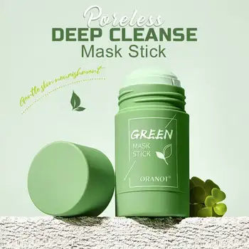 Poreless Curata Profund Masca Stick Ingrediente Naturale De Hidratare Control Ulei De Ceai Verde Solid Curățare Față Mască De Stick