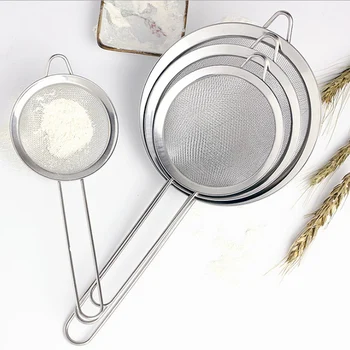 Strecurătoare de bucătărie din oțel inoxidabil, instrumentul de supa de ulei filtru separator pentru cazan orez ciur de făină paste picurator lingura cu fante Sită