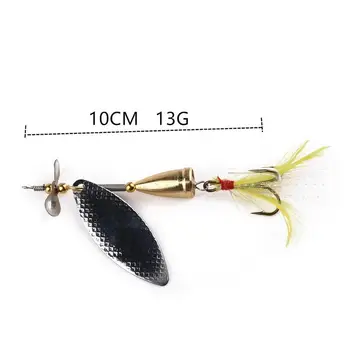 1buc Momeli de Pescuit Nada Metal Micro Jig Spinner Pentru Crap Lansete Pentru Pescuit Pene Cârlige de Pescuit Cu T0T1