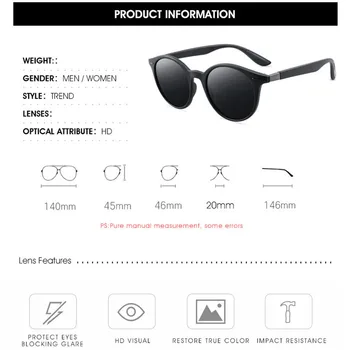 1BUC UV400 ochelari de Soare Polarizat Design Pătrat în aer liber Ochelari de Sport pentru Bărbați de Conducere Pescuit, Drumeții, Ciclism ochelari de Soare Accesorii