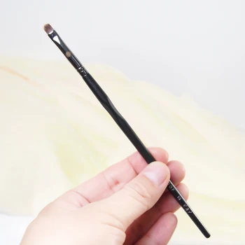1 buc mic Detaliu anticearcan pensule de Machiaj P15 fard de pleoape Make-up perie acoperi măști fard de Ochi cosmetice instrument par sintetic
