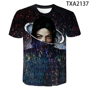 Noi 2021 Vara Street Dance 3D de Imprimare t-shirt Cântăreață Pop Dansator Michael Jackson T-shirt pentru Bărbați Femei Hip Hop Cool T-shirt