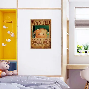 Anime-Ul Japonez Retro Postere Kraft Hârtie De Perete De Înaltă Calitate, Pictura Pentru Casa Dormitor Decorare Perete Autocolante 2021