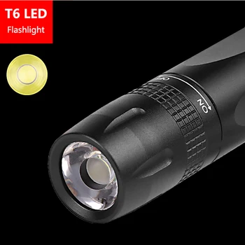 T6 LED Lanterna cu Cheie Lanț Mini Portabil în aer liber Camping Lampa Lanterna Flash de Lumină Camping Carabină Inel Aduce Breloc Lampa