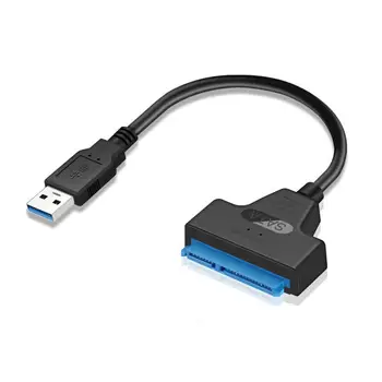 SATA la USB Adaptor SATA 3 USB 3.0 Cablu 22pin Hard Disk Cablu Convertor pentru 2.5 HDD-SSD Hard Disk Driver Până la 6Gbps