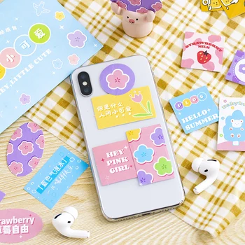 Yoofun 40pcs Autocolante Drăguț coreeană Decorare Autocolant pentru Scrapbooking Reviste Sac de Etanșare Telefon DIY Autocolant Drăguț Papetărie