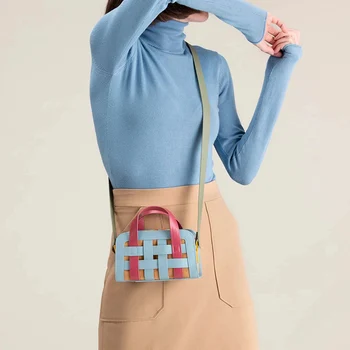 Saci de moda Pentru Femei 2021 Genți de mână de Lux genti de Designer de Cusut PU Piele Moale Geantă de Umăr, Crossbody Genti de Sus-Mâner