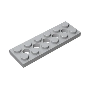 15buc MOC 32001 DIY mici particule de puzzle bloc compatibil marca piese 2x6 cu 5-gaura placa